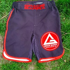 Gracie Barra YL no gi shorts